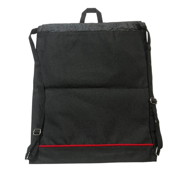 Disney Mickey Mouse Stretch Cinch Sack Bag Black Waterproof - Picture 2 of 7